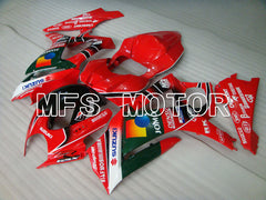 Suzuki GSXR1000 2007-2008 Injection ABS Fairing - JOMO - Black Red - MFS2670 - Fairings Kit