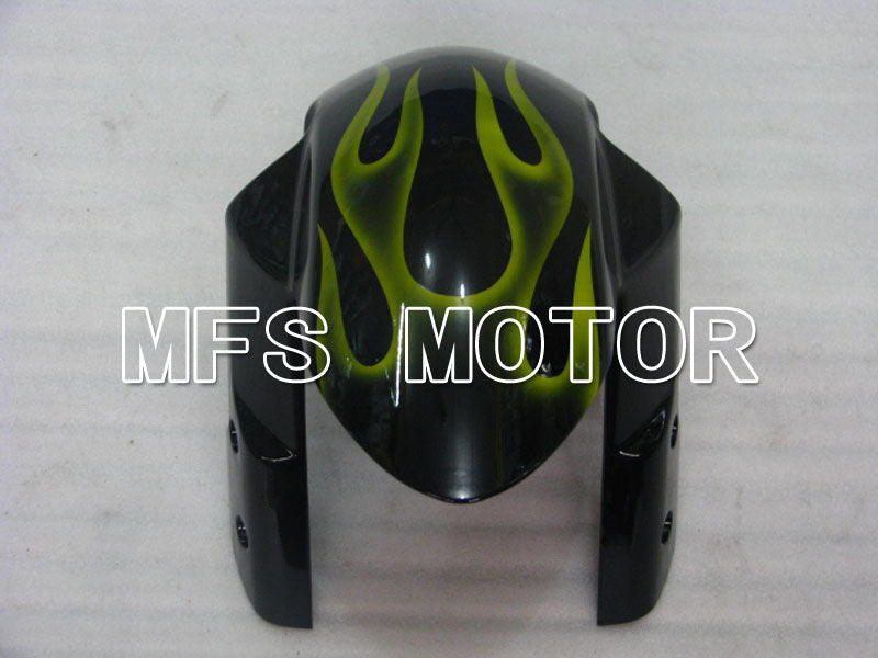 Suzuki GSXR1000 2007-2008 Injection ABS Fairing - Flame - Black Yellow - MFS2690 - Fairings Kit