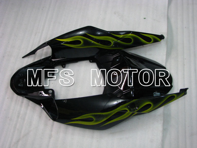 Suzuki GSXR1000 2007-2008 Injection ABS Fairing - Flame - Black Yellow - MFS2690 - Fairings Kit