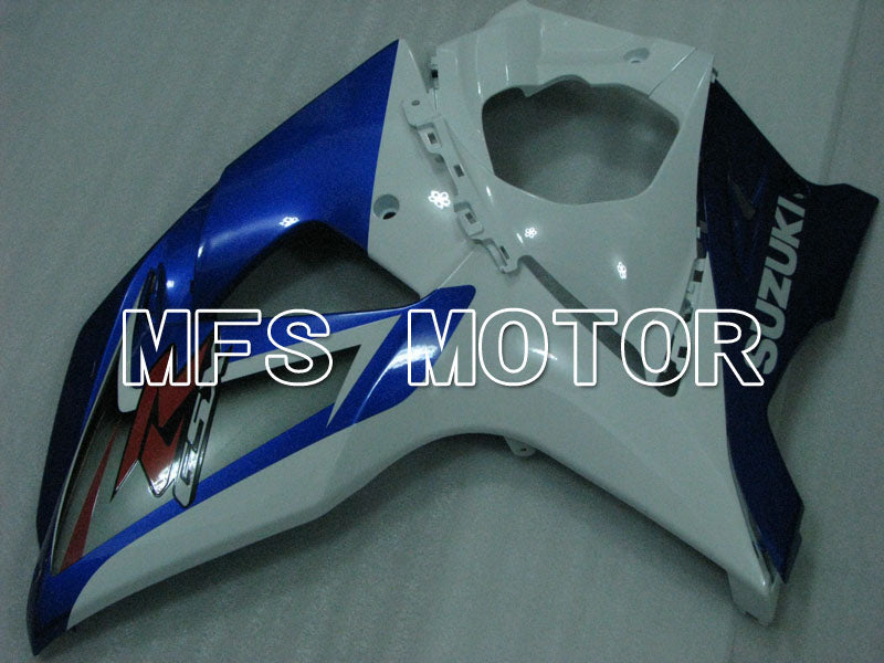 Suzuki GSXR1000 2009-2016 Injection ABS Fairing - Factory Style - White Blue - MFS2712 - Fairings Kit