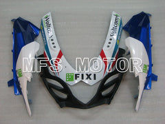 Suzuki GSXR1000 2009-2016 Injection ABS Fairing - FIXI - White Blue - MFS2729 - Fairings Kit