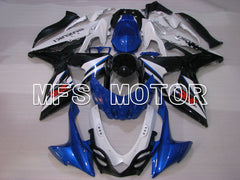 Suzuki GSXR1000 2009-2016 Injection ABS Fairing - Factory Style - Black White Blue - MFS2733 - Fairings Kit
