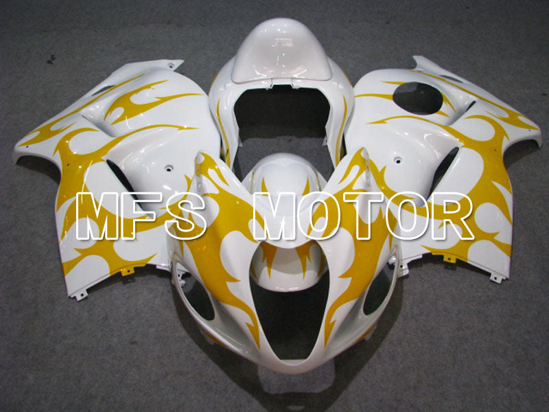 Suzuki GSXR1300 Hayabusa 2008-2020 Injection ABS Fairing - Fatcory - White Yellow - MFS2754 - Fairings Kit
