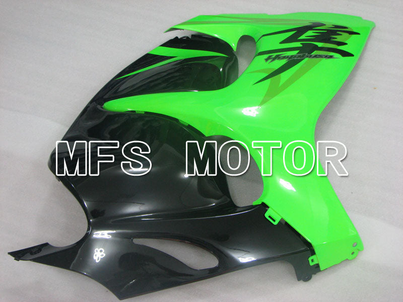Suzuki GSXR1300 Hayabusa 2008-2020 Injection ABS Fairing - Fatcory - Black Green - MFS2760 - Fairings Kit