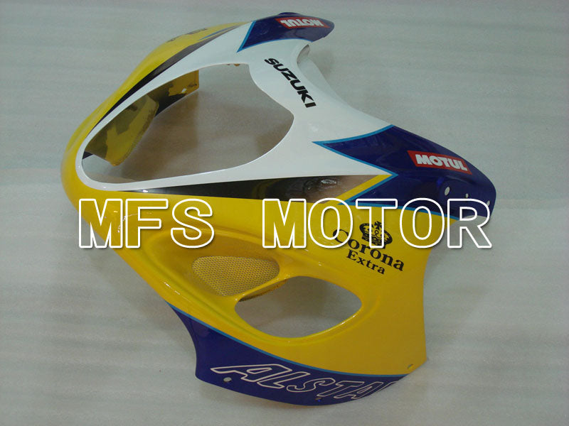 Suzuki GSXR1300 Hayabusa 1999-2007 Injection ABS Fairing - Corona - Yellow Blue - MFS2770 - Fairings Kit