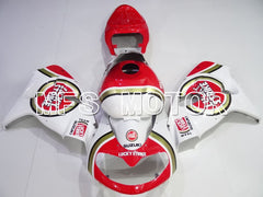 Suzuki TL1000R 1998-2003 Injection ABS Fairing - Lucky Strike - Red White - MFS2834 - Fairings Kit