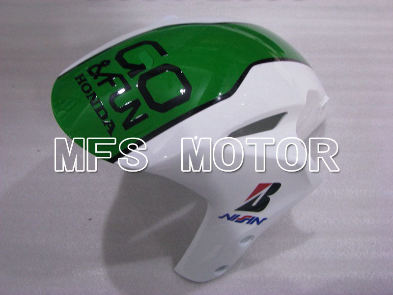 Honda CBR1000RR 2004-2005 Injection ABS Fairing - GO&FUN - Green White - MFS2840 - Fairings Kit