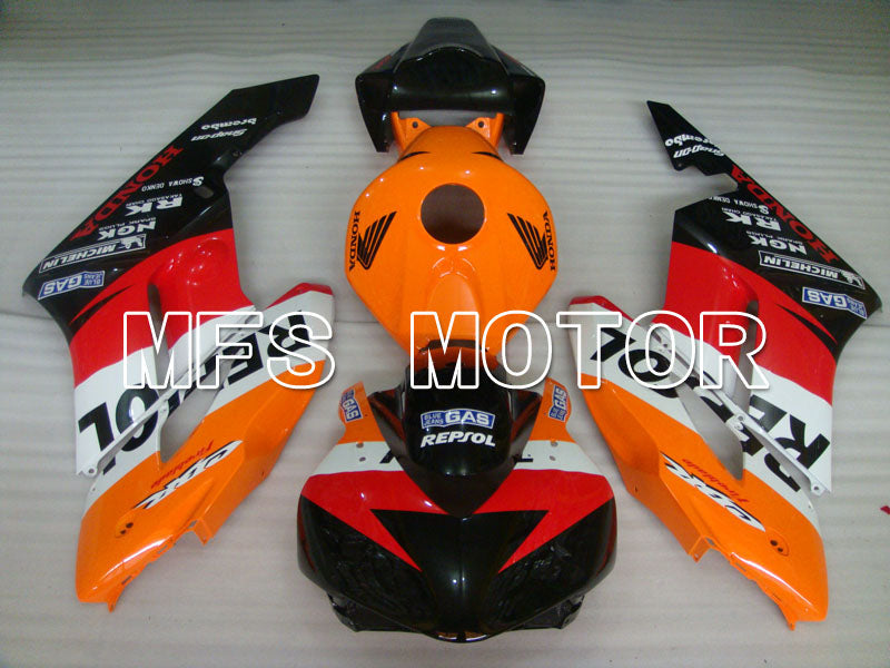 Honda CBR1000RR 2004-2005 Injection ABS Fairing - Repsol - Red Orange Black - MFS2855 - Fairings Kit