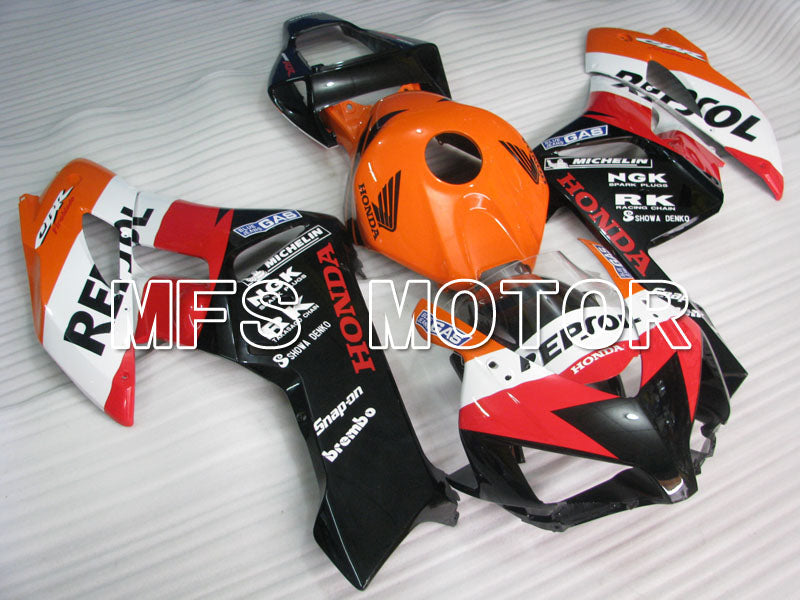 Honda CBR1000RR 2004-2005 Injection ABS Fairing - Repsol - Red Orange Black - MFS2856 - Fairings Kit
