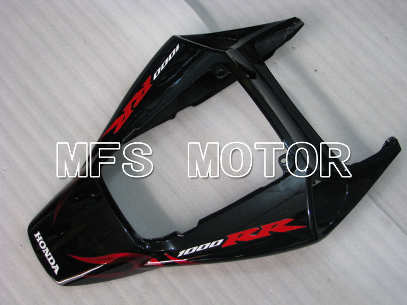 Honda CBR1000RR 2006-2007 Injection ABS Fairing - Flame - Black Red - MFS2881 - Fairings Kit