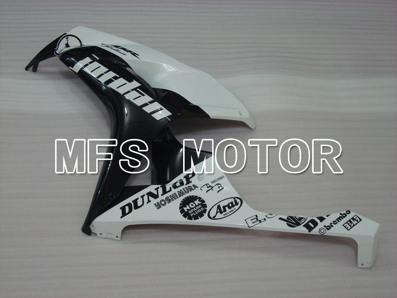 Honda CBR1000RR 2006-2007 Injection ABS Fairing - Jordan - Black White - MFS2886 - Fairings Kit
