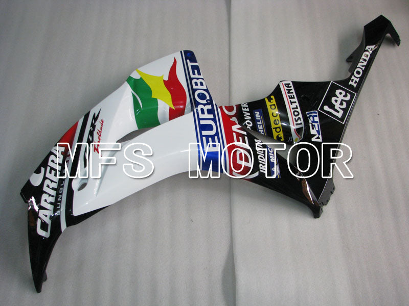 Honda CBR1000RR 2006-2007 Injection ABS Fairing - Eurobet - Black White - MFS2887 - Fairings Kit
