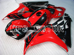 Honda CBR1000RR 2006-2007 Injection ABS Fairing - Factory Style - Black Red - MFS2892 - Fairings Kit