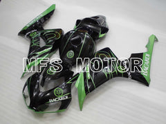 Honda CBR1000RR 2006-2007 Injection ABS Fairing - BACARDI - Black Green - MFS2908 - Fairings Kit