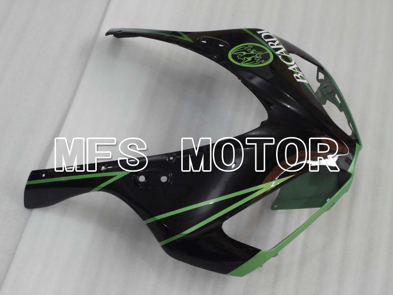 Honda CBR1000RR 2006-2007 Injection ABS Fairing - BACARDI - Black Green - MFS2908 - Fairings Kit
