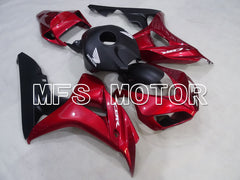Honda CBR1000RR 2006-2007 Injection ABS Fairing - Factory Style - Black Red - MFS2914 - Fairings Kit