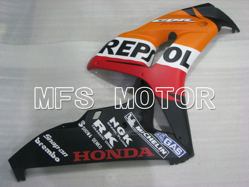 Honda CBR1000RR 2006-2007 Injection ABS Fairing - Repsol - Orange Red Black - MFS2925 - Fairings Kit