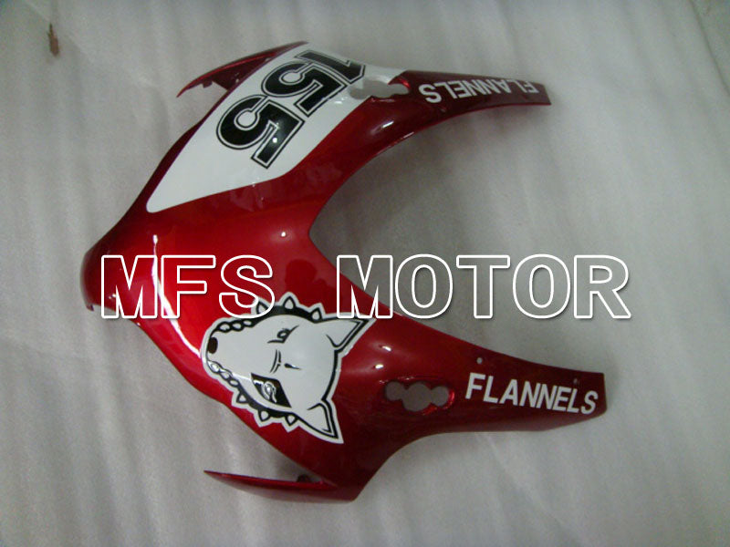 Honda CBR1000RR 2008-2011 Injection ABS Fairing - FLANNELS - Red - MFS2964 - Fairings Kit