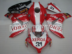 Honda CBR1000RR 2008-2011 Injection ABS Fairing - Xerox - Red White - MFS2979 - Fairings Kit