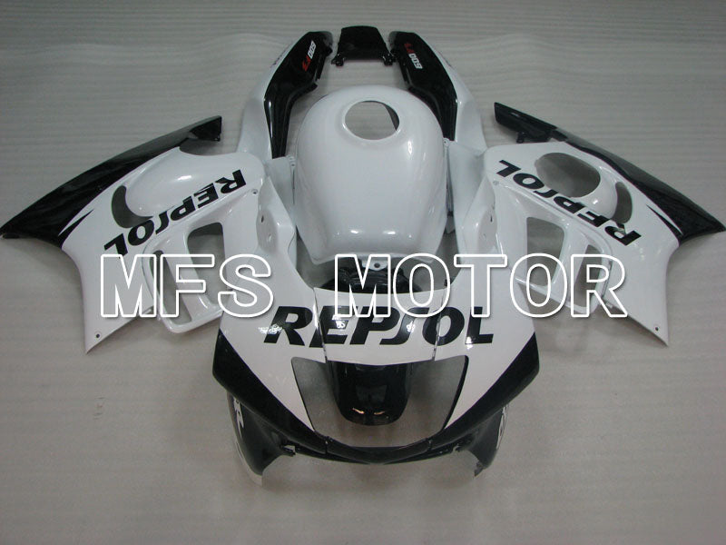 Honda CBR600 F3 1995-1996 Injection ABS Fairing - Repsol - Black White - MFS3038 - Fairings Kit