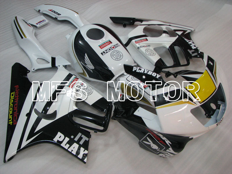 Honda CBR600 F3 1995-1996 Injection ABS Fairing - PlayBoy - Black White - MFS3039 - Fairings Kit