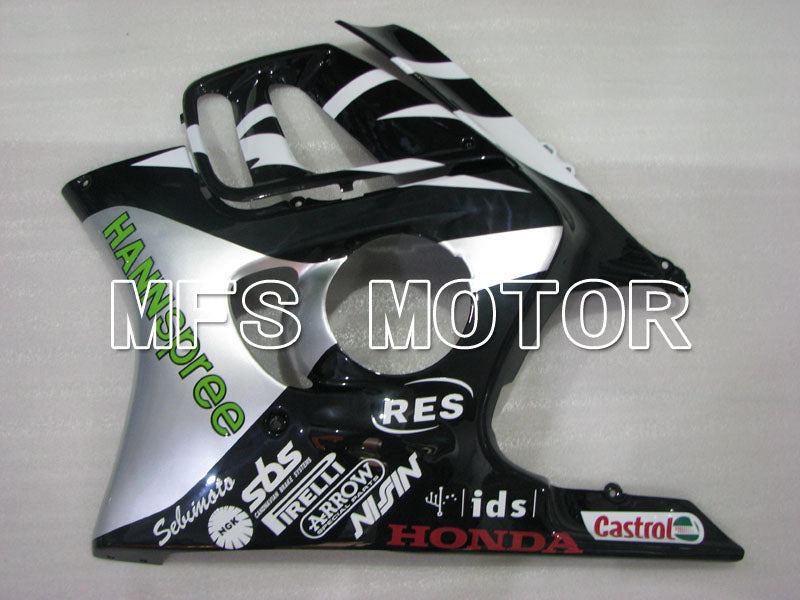 Honda CBR600 F3 1995-1996 Injection ABS Fairing - HANN Spree - Black White - MFS3040 - Fairings Kit