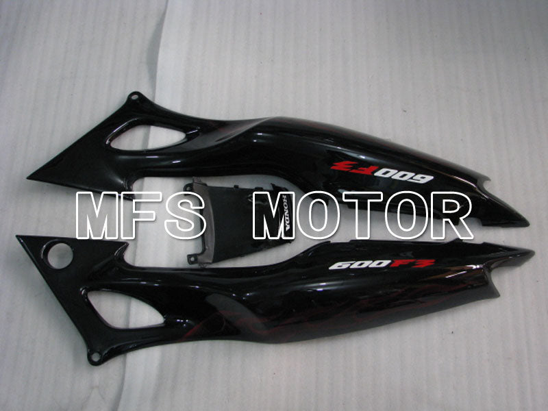 Honda CBR600 F3 1995-1996 Injection ABS Fairing - Flame - Black Red - MFS3042 - Fairings Kit