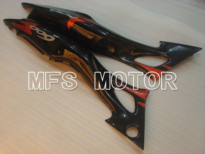 Honda CBR600 F3 1997-1998 Injection ABS Fairing - Factory Style - Black Red - MFS3068 - Fairings Kit