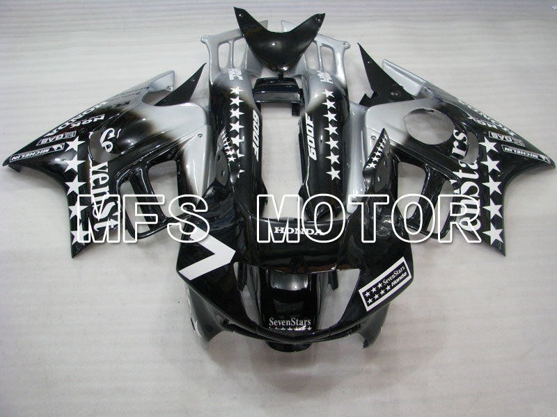 Honda CBR600 F3 1995-1996 Injection ABS Fairing - SevenStars - Black Silver - MFS3048 - Fairings Kit