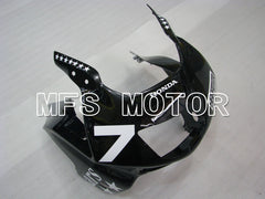 Honda CBR600 F3 1995-1996 Injection ABS Fairing - SevenStars - Black Silver - MFS3048 - Fairings Kit
