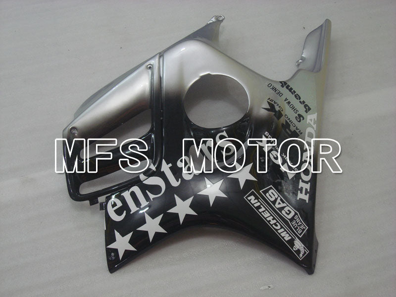 Honda CBR600 F3 1995-1996 Injection ABS Fairing - SevenStars - Black Silver - MFS3056 - Fairings Kit