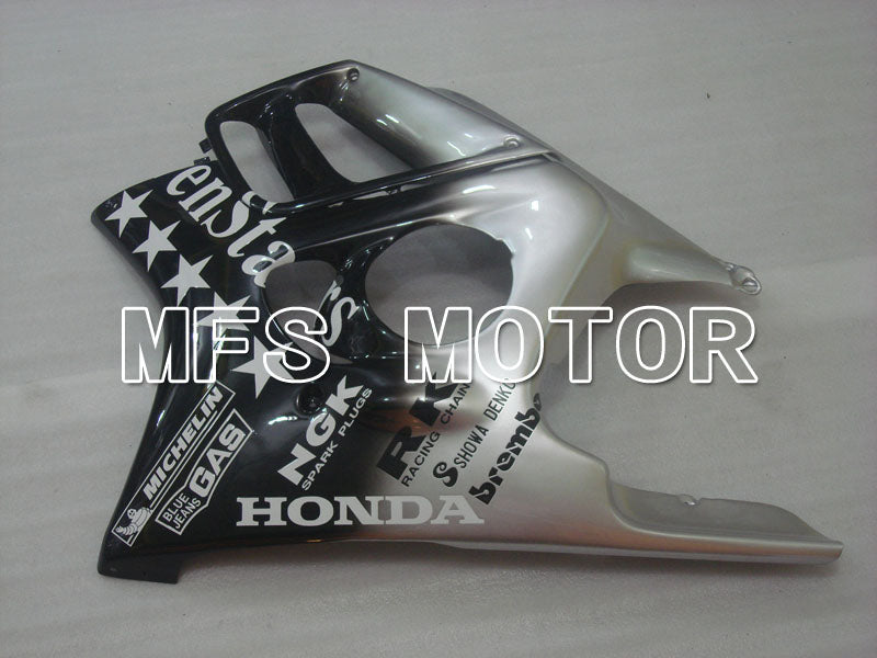 Honda CBR600 F3 1995-1996 Injection ABS Fairing - SevenStars - Black Silver - MFS3056 - Fairings Kit