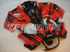 Honda CBR600 F3 1995-1996 Injection ABS Fairing - Factory Style - Black Red - MFS3057 - Fairings Kit