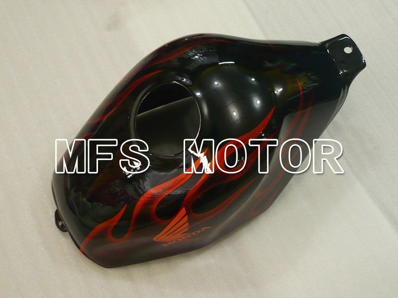 Honda CBR600 F2 1991-1994 ABS Fairing - Flame - Black Orange - MFS3103 - Fairings Kit