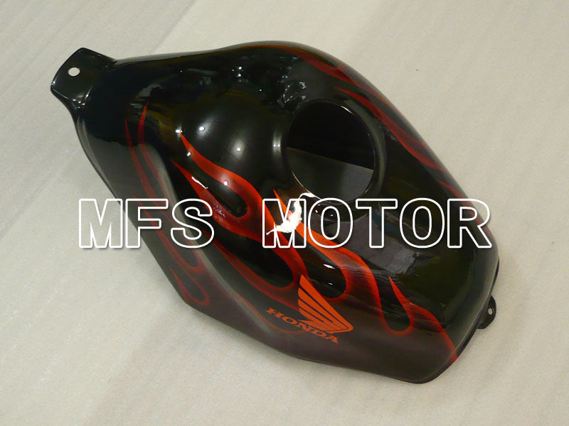Honda CBR600 F2 1991-1994 ABS Fairing - Flame - Black Orange - MFS3103 - Fairings Kit