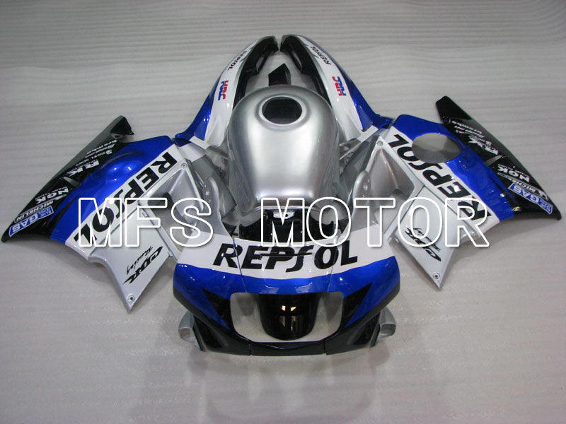 Honda CBR600 F2 1991-1994 ABS Fairing - Repsol - Silver - MFS3105 - Fairings Kit