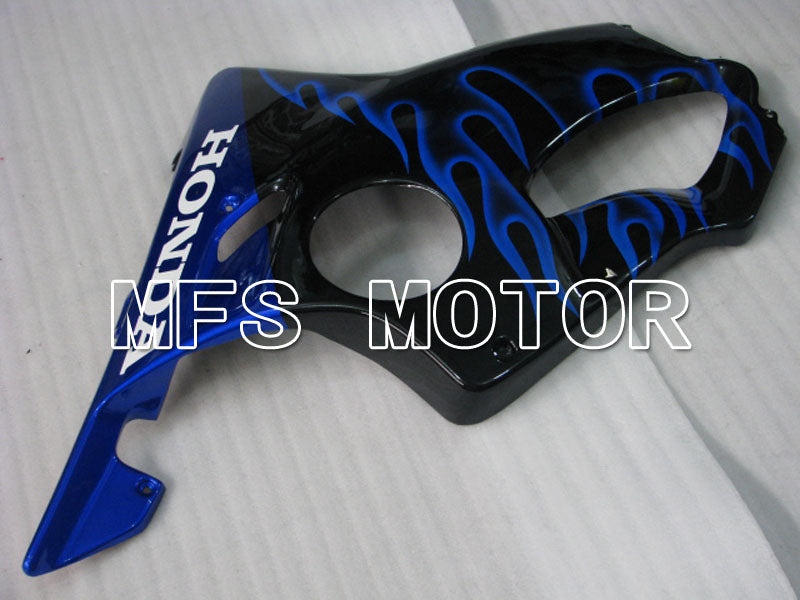 Honda CBR600 F4 1999-2000 Injection ABS Fairing - Flame - Black Blue - MFS3124 - Fairings Kit