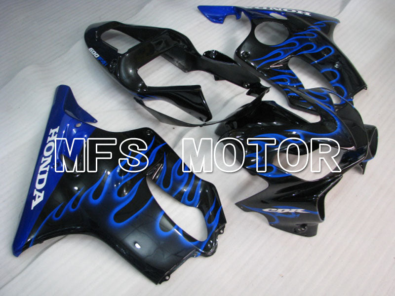 Honda CBR600 F4i 2001-2003 Injection ABS Fairing - Flame - Black Blue - MFS3145 - Fairings Kit