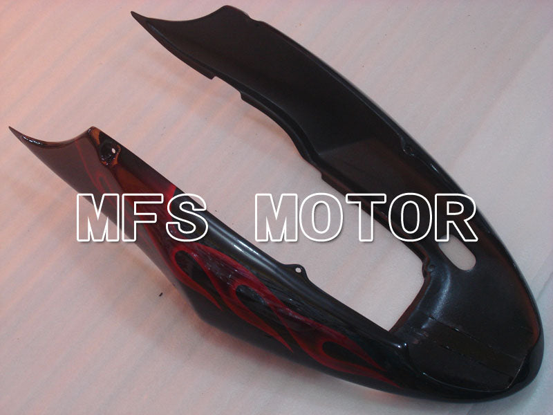 Honda CBR900RR 929 2000-2001 Injection ABS Fairing - Flame - Black Red - MFS3200 - Fairings Kit