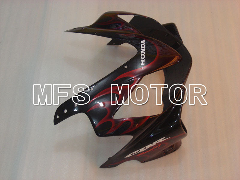 Honda CBR900RR 929 2000-2001 Injection ABS Fairing - Flame - Black Red - MFS3200 - Fairings Kit