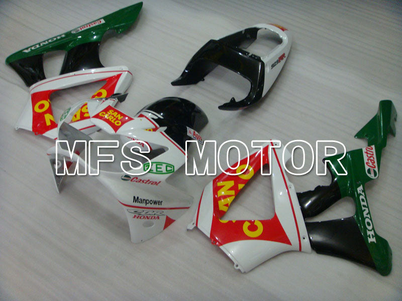 Honda CBR900RR 929 2000-2001 Injection ABS Fairing - San Carlo - Green White - MFS3212 - Fairings Kit