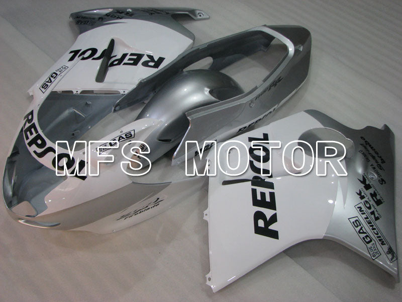 Honda CBR1100XX 1996-2007 Injection ABS Fairing - Repsol - White Silver - MFS3259 - Fairings Kit