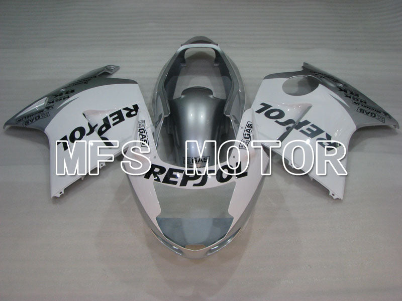 Honda CBR1100XX 1996-2007 Injection ABS Fairing - Repsol - White Silver - MFS3259 - Fairings Kit