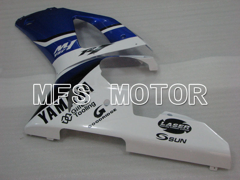 Yamaha YZF-R1 2000-2001 Injection ABS Fairing - Factory Style - Blue White - MFS3273 - Fairings Kit