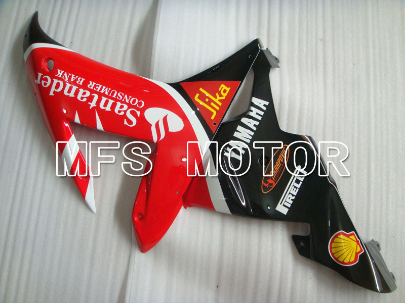Yamaha YZF-R1 2002-2003 Injection ABS Fairing - Santander - Black Red - MFS3306 - Fairings Kit