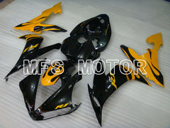 Yamaha YZF-R1 2004-2006 Injection ABS Fairing - Factory Style - Black Yellow - MFS3310 - Fairings Kit