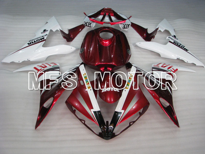 Yamaha YZF-R1 2004-2006 Injection ABS Fairing - FIAT - Red White - MFS3347 - Fairings Kit