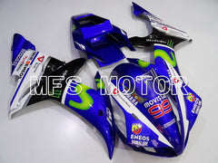 Yamaha YZF-R1 2002-2003 Injection ABS Fairing - Movistar - Blue - MFS3348 - Fairings Kit