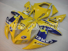 Yamaha YZF-R1 2002-2003 Injection ABS Fairing - Camel - Blue Yellow - MFS3349 - Fairings Kit