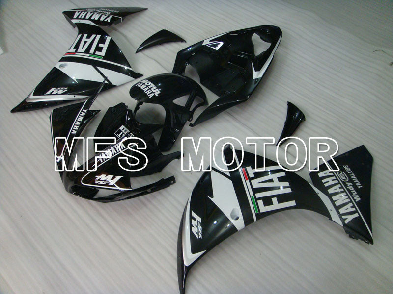 Yamaha YZF-R1 2009-2011 Injection ABS Fairing - FIAT - Black White - MFS3377 - Fairings Kit